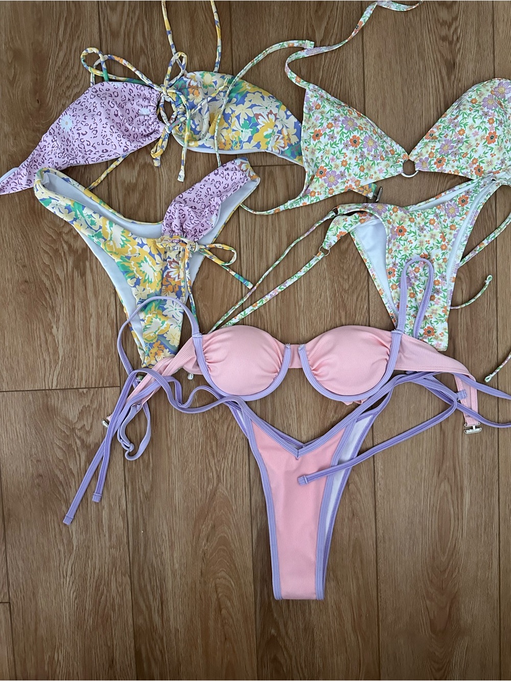 Swimsuit bundle comes with 3 sets